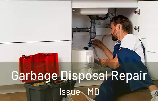 Garbage Disposal Repair Issue - MD